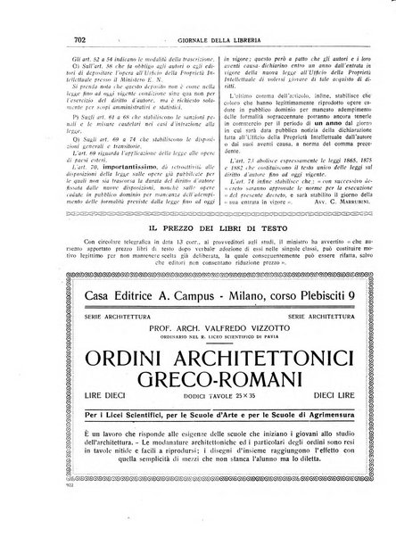 Giornale della libreria organo ufficiale della Associazione italiana editori