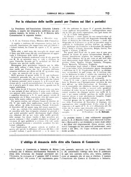 Giornale della libreria organo ufficiale della Associazione italiana editori