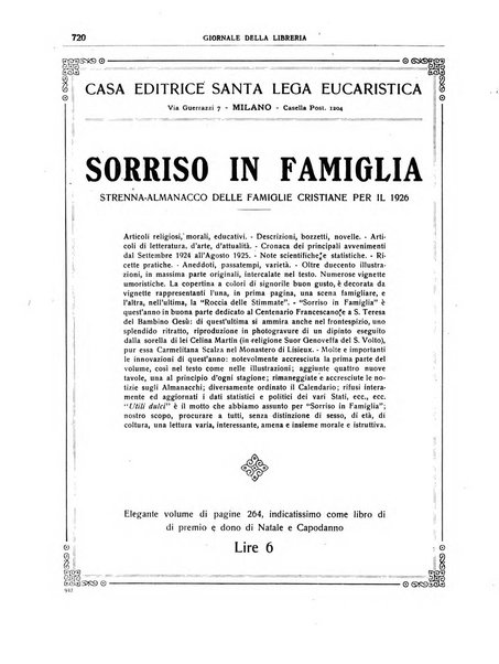 Giornale della libreria organo ufficiale della Associazione italiana editori