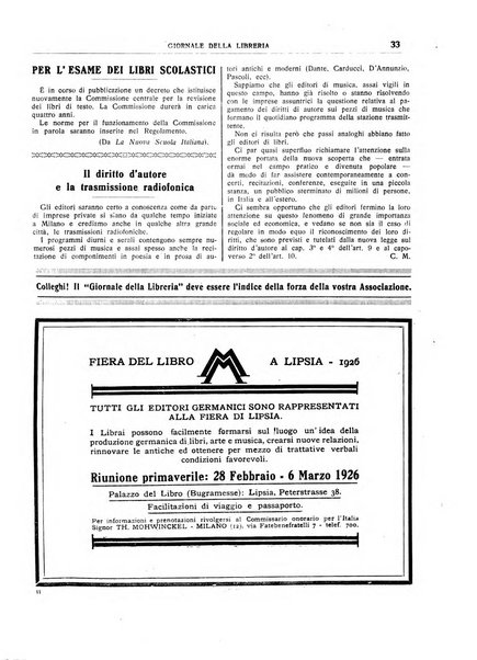 Giornale della libreria organo ufficiale della Associazione italiana editori