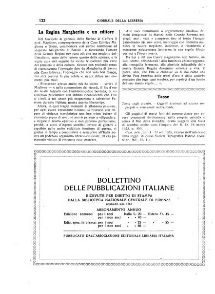 Giornale della libreria organo ufficiale della Associazione italiana editori