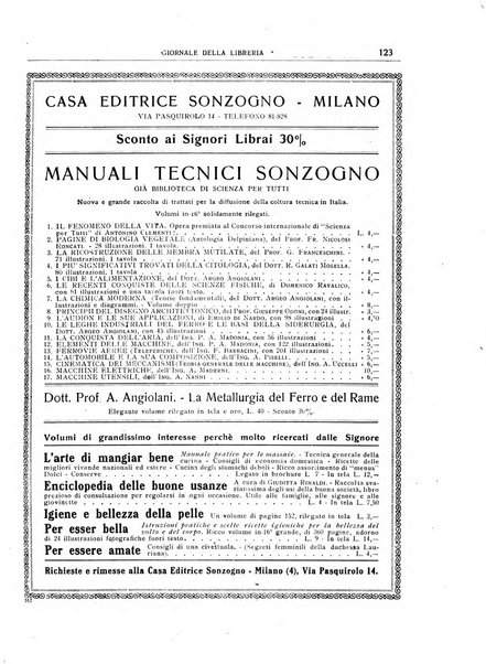 Giornale della libreria organo ufficiale della Associazione italiana editori