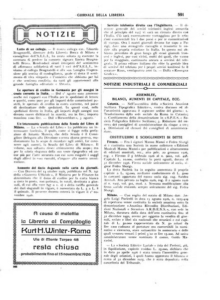 Giornale della libreria organo ufficiale della Associazione italiana editori