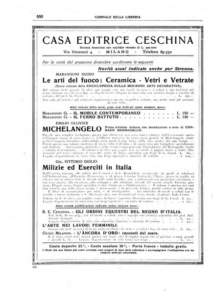 Giornale della libreria organo ufficiale della Associazione italiana editori