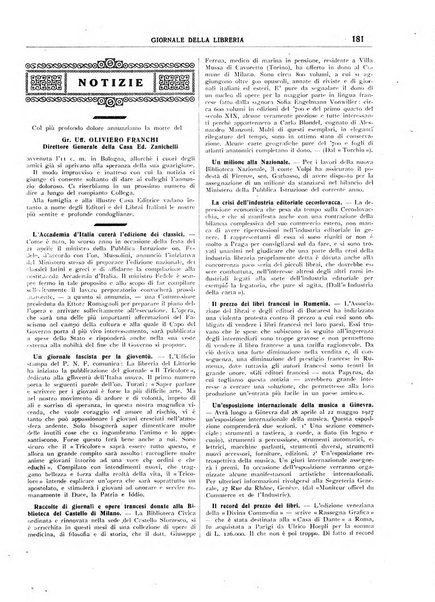 Giornale della libreria organo ufficiale della Associazione italiana editori