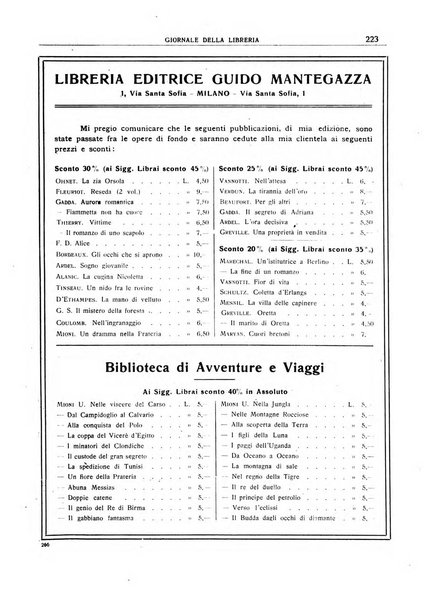 Giornale della libreria organo ufficiale della Associazione italiana editori