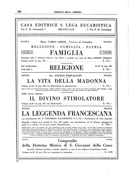 Giornale della libreria organo ufficiale della Associazione italiana editori