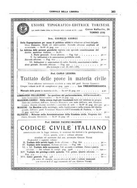 Giornale della libreria organo ufficiale della Associazione italiana editori