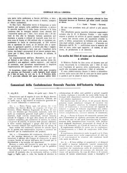 Giornale della libreria organo ufficiale della Associazione italiana editori