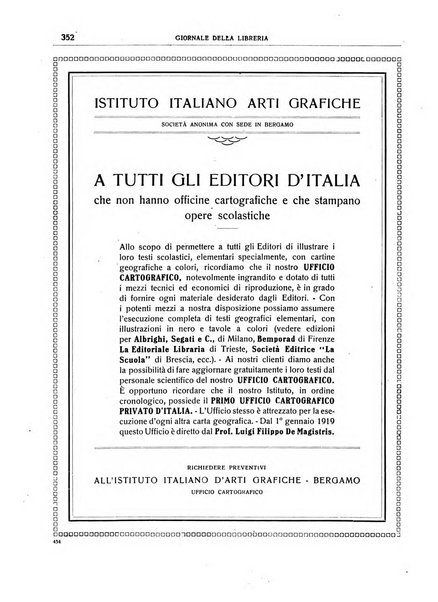 Giornale della libreria organo ufficiale della Associazione italiana editori