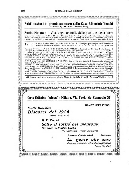 Giornale della libreria organo ufficiale della Associazione italiana editori