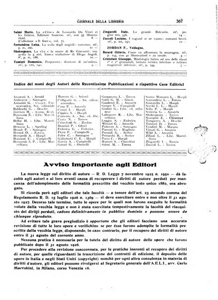 Giornale della libreria organo ufficiale della Associazione italiana editori