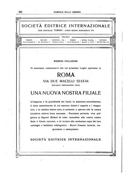 Giornale della libreria organo ufficiale della Associazione italiana editori