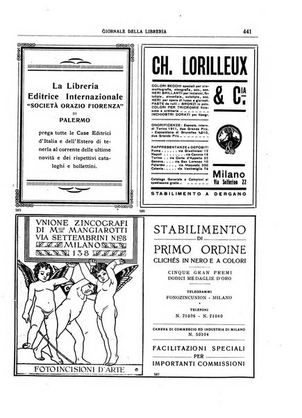 Giornale della libreria organo ufficiale della Associazione italiana editori