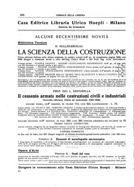 Giornale della libreria organo ufficiale della Associazione italiana editori