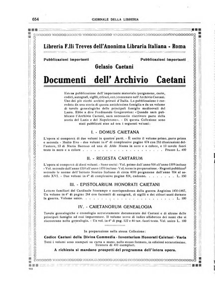 Giornale della libreria organo ufficiale della Associazione italiana editori