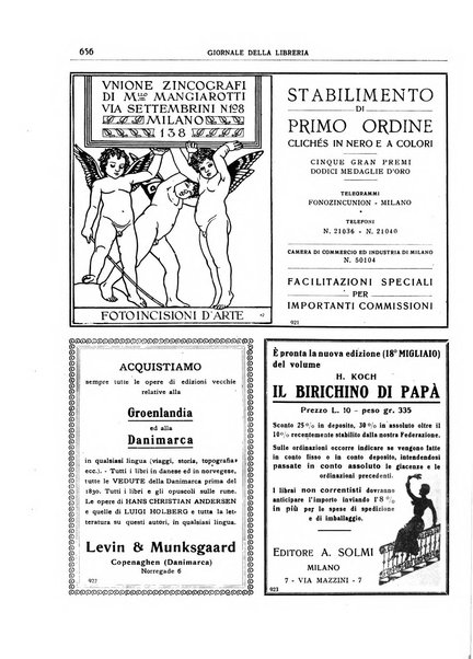 Giornale della libreria organo ufficiale della Associazione italiana editori