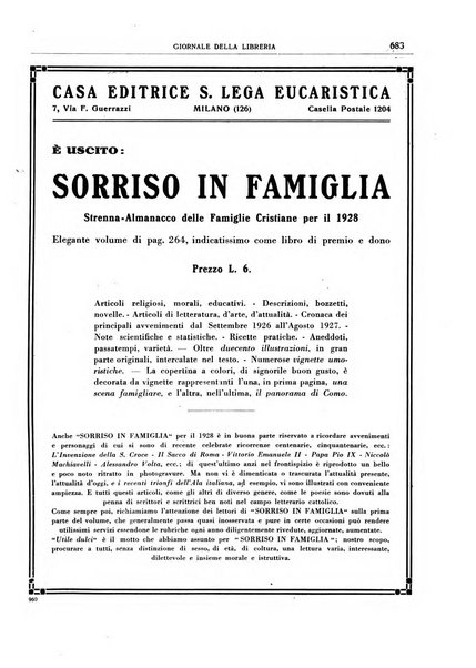 Giornale della libreria organo ufficiale della Associazione italiana editori