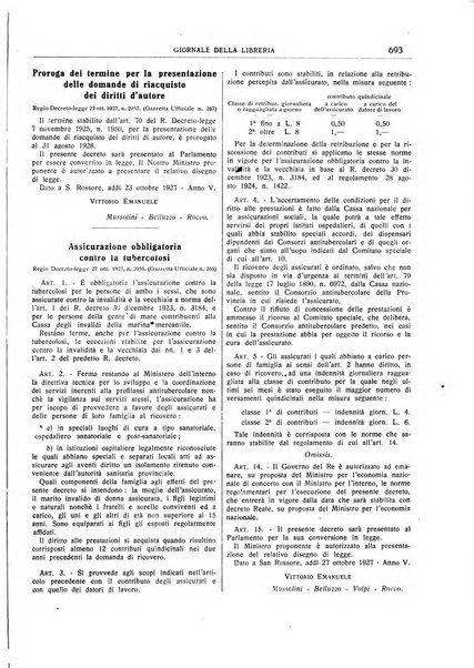 Giornale della libreria organo ufficiale della Associazione italiana editori