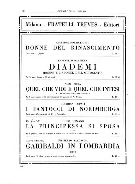 Giornale della libreria organo ufficiale della Associazione italiana editori