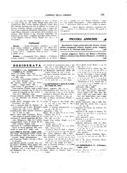 Giornale della libreria organo ufficiale della Associazione italiana editori