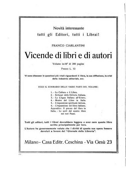 Giornale della libreria organo ufficiale della Associazione italiana editori