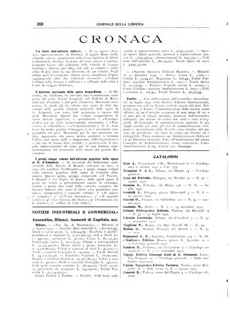 Giornale della libreria organo ufficiale della Associazione italiana editori