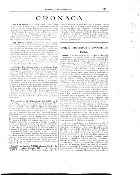 Giornale della libreria organo ufficiale della Associazione italiana editori