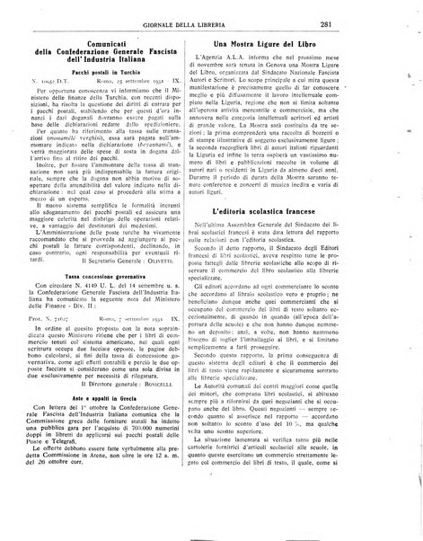 Giornale della libreria organo ufficiale della Associazione italiana editori