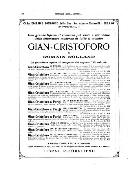 Giornale della libreria organo ufficiale della Associazione italiana editori