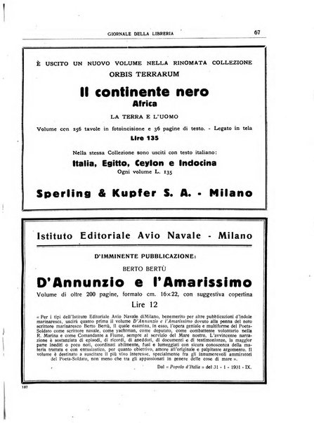 Giornale della libreria organo ufficiale della Associazione italiana editori