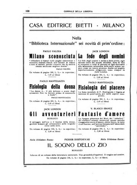 Giornale della libreria organo ufficiale della Associazione italiana editori