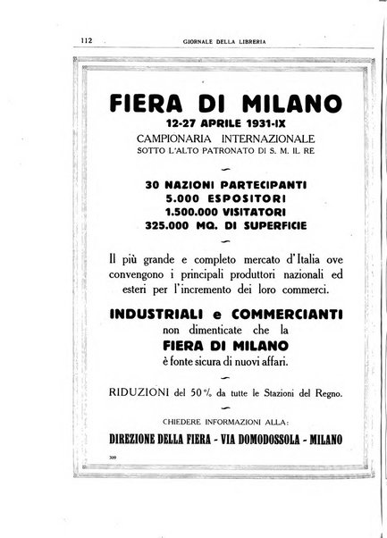 Giornale della libreria organo ufficiale della Associazione italiana editori