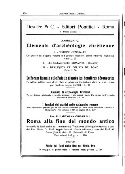 Giornale della libreria organo ufficiale della Associazione italiana editori