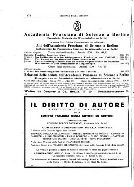 Giornale della libreria organo ufficiale della Associazione italiana editori