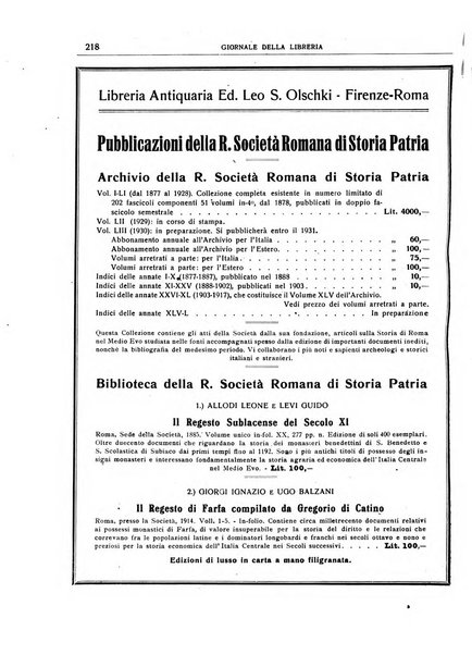 Giornale della libreria organo ufficiale della Associazione italiana editori