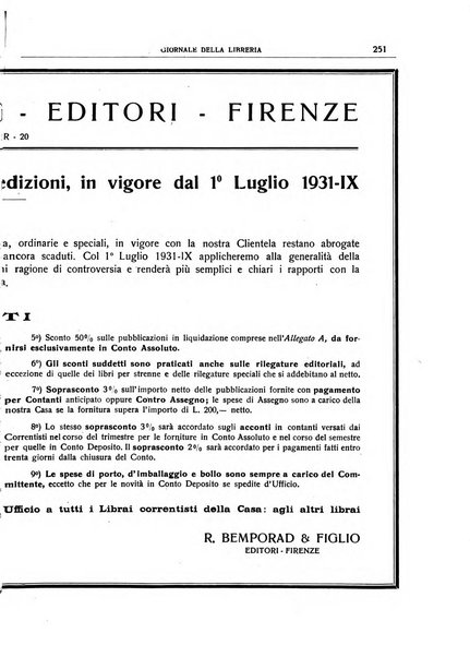 Giornale della libreria organo ufficiale della Associazione italiana editori