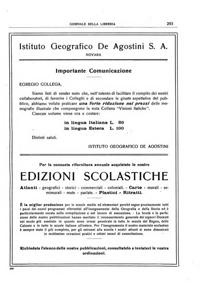 Giornale della libreria organo ufficiale della Associazione italiana editori