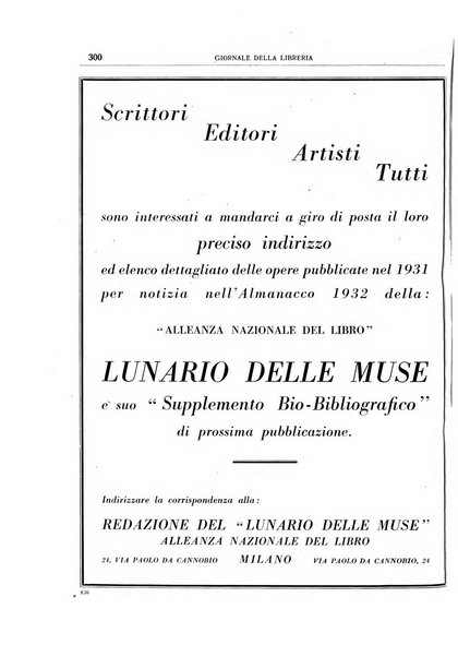 Giornale della libreria organo ufficiale della Associazione italiana editori