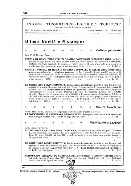 Giornale della libreria organo ufficiale della Associazione italiana editori