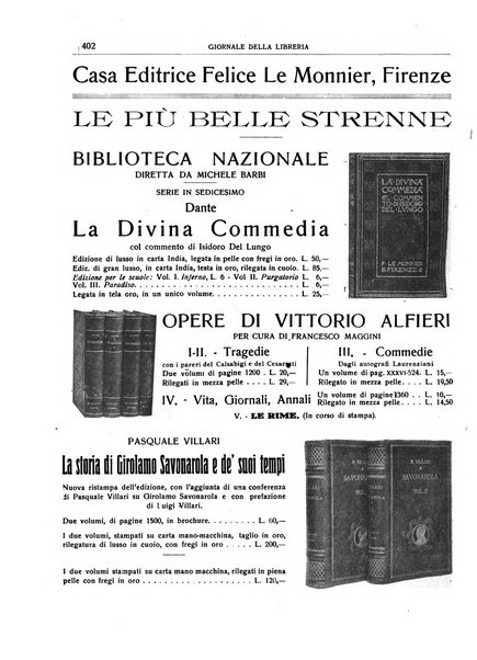 Giornale della libreria organo ufficiale della Associazione italiana editori