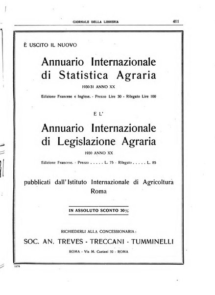 Giornale della libreria organo ufficiale della Associazione italiana editori