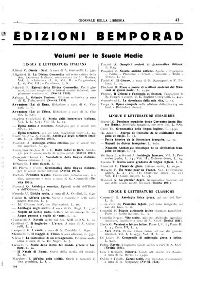 Giornale della libreria organo ufficiale della Associazione italiana editori