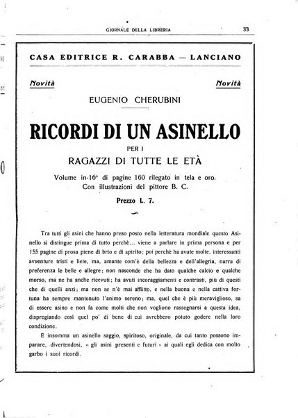 Giornale della libreria organo ufficiale della Associazione italiana editori