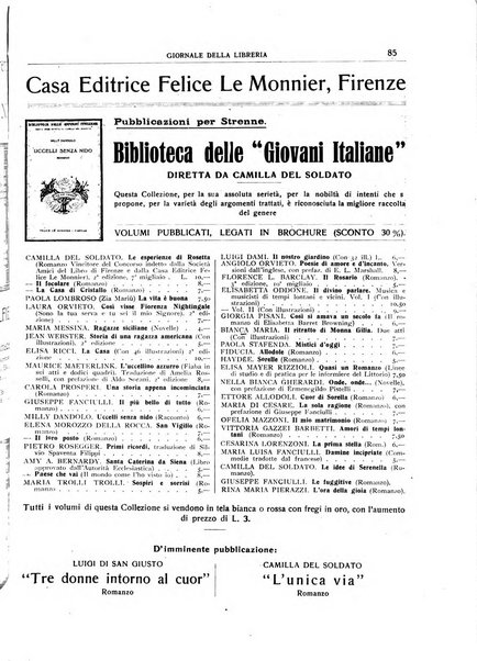 Giornale della libreria organo ufficiale della Associazione italiana editori