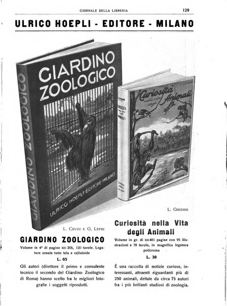 Giornale della libreria organo ufficiale della Associazione italiana editori