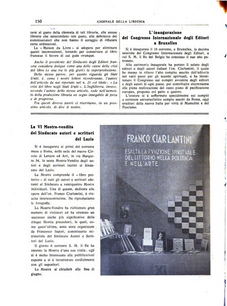 Giornale della libreria organo ufficiale della Associazione italiana editori