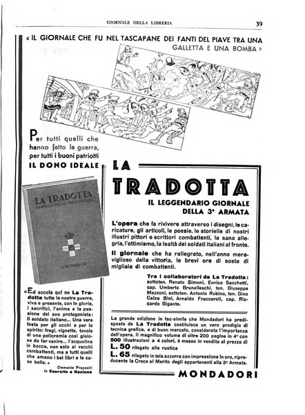 Giornale della libreria organo ufficiale della Associazione italiana editori