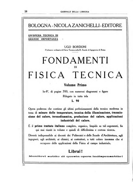 Giornale della libreria organo ufficiale della Associazione italiana editori