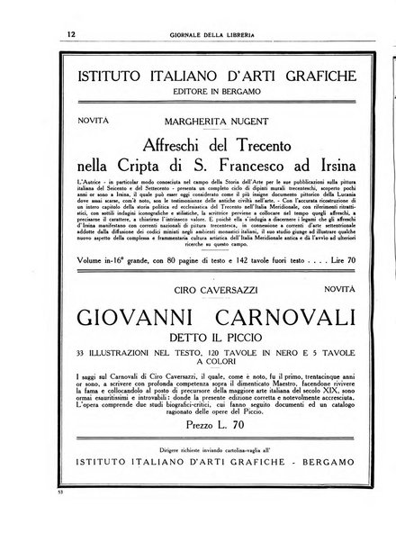 Giornale della libreria organo ufficiale della Associazione italiana editori